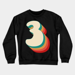 Number 3 Crewneck Sweatshirt